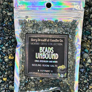 BEADS UNBOUND Sizzling Room Salt Crystals: Citrus · Spiced Bloom · Dark Woods